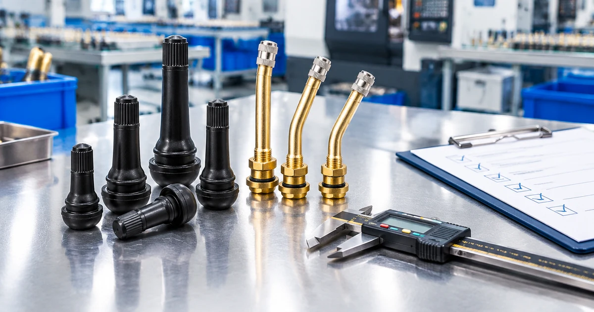 How to Choose a Tyre Valves Manufacturer in China: A Complete Buyer’s Checklist
