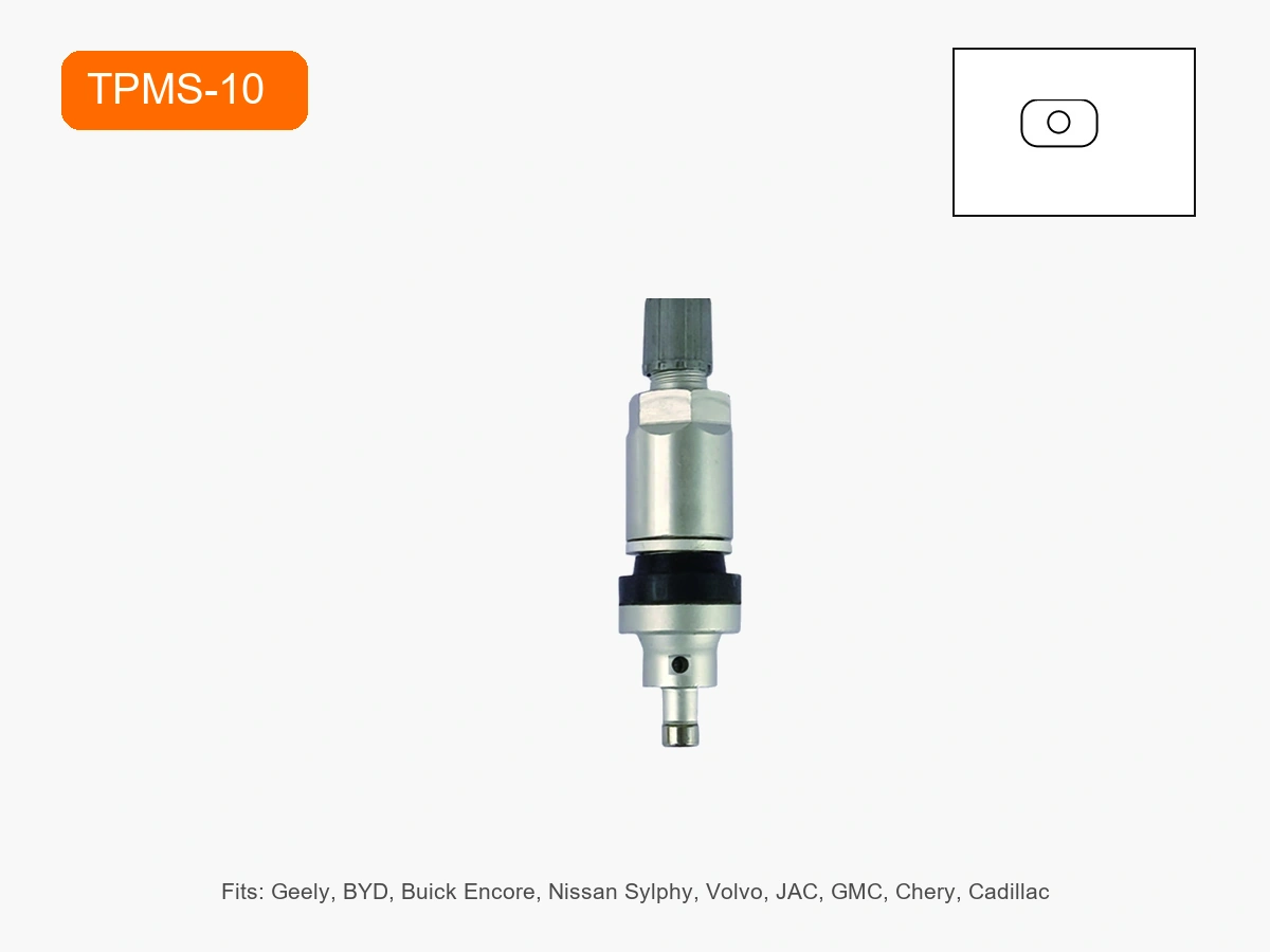 TPMS Valve Stem TPMS-10 for Geely, BYD & Buick