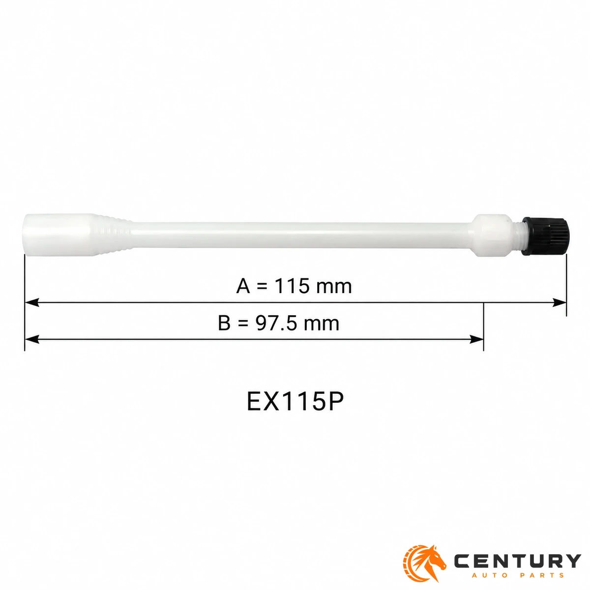 EX115P Plastic Valve Extension 2