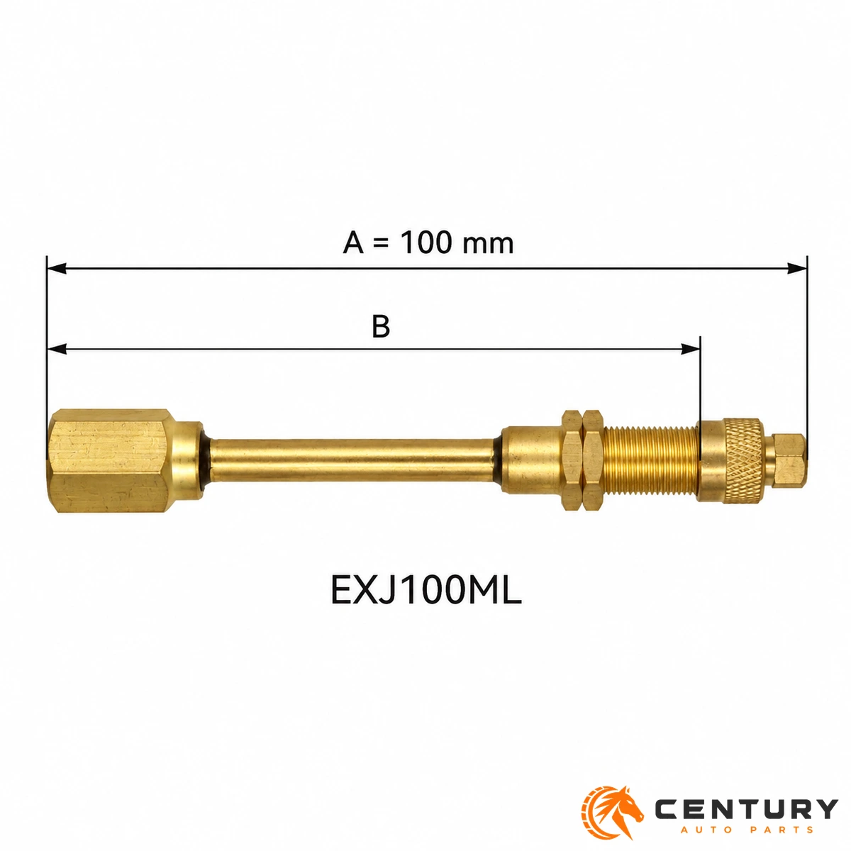 EXJ100ML Valve Extension 2