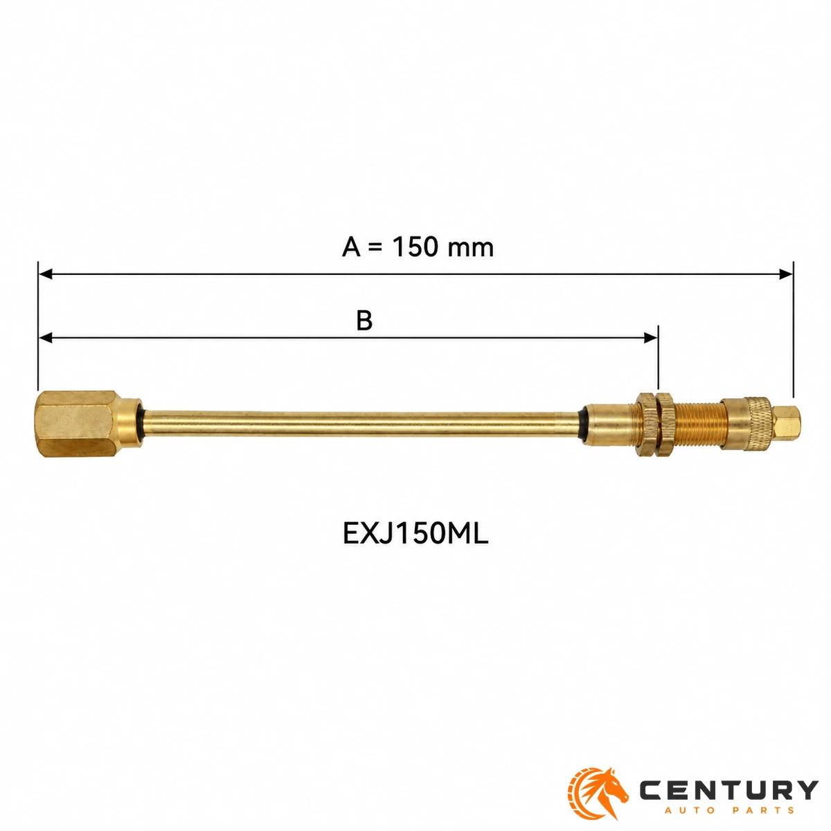 EXJ150ML Valve Extension 2