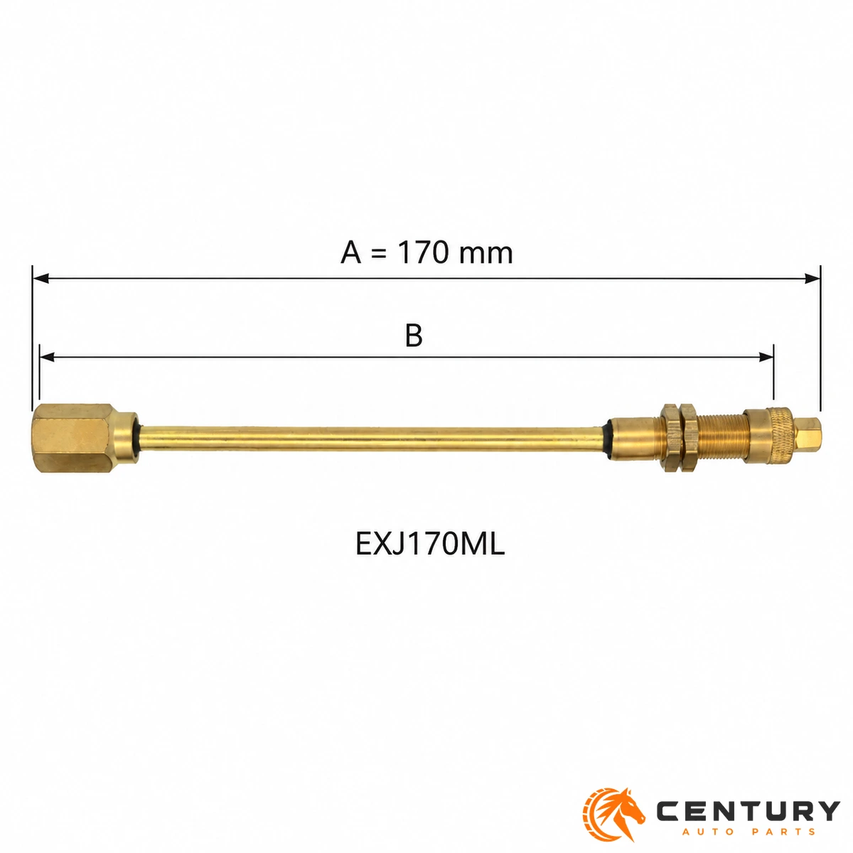 EXJ170ML Valve Extension 2