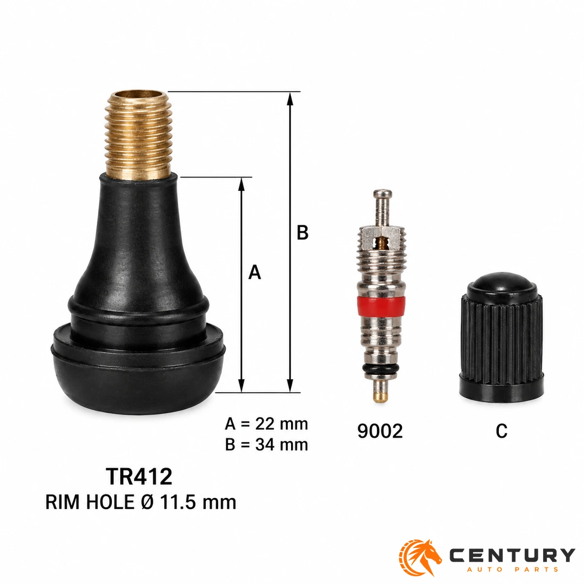 TR412 Snap-In Valve 2
