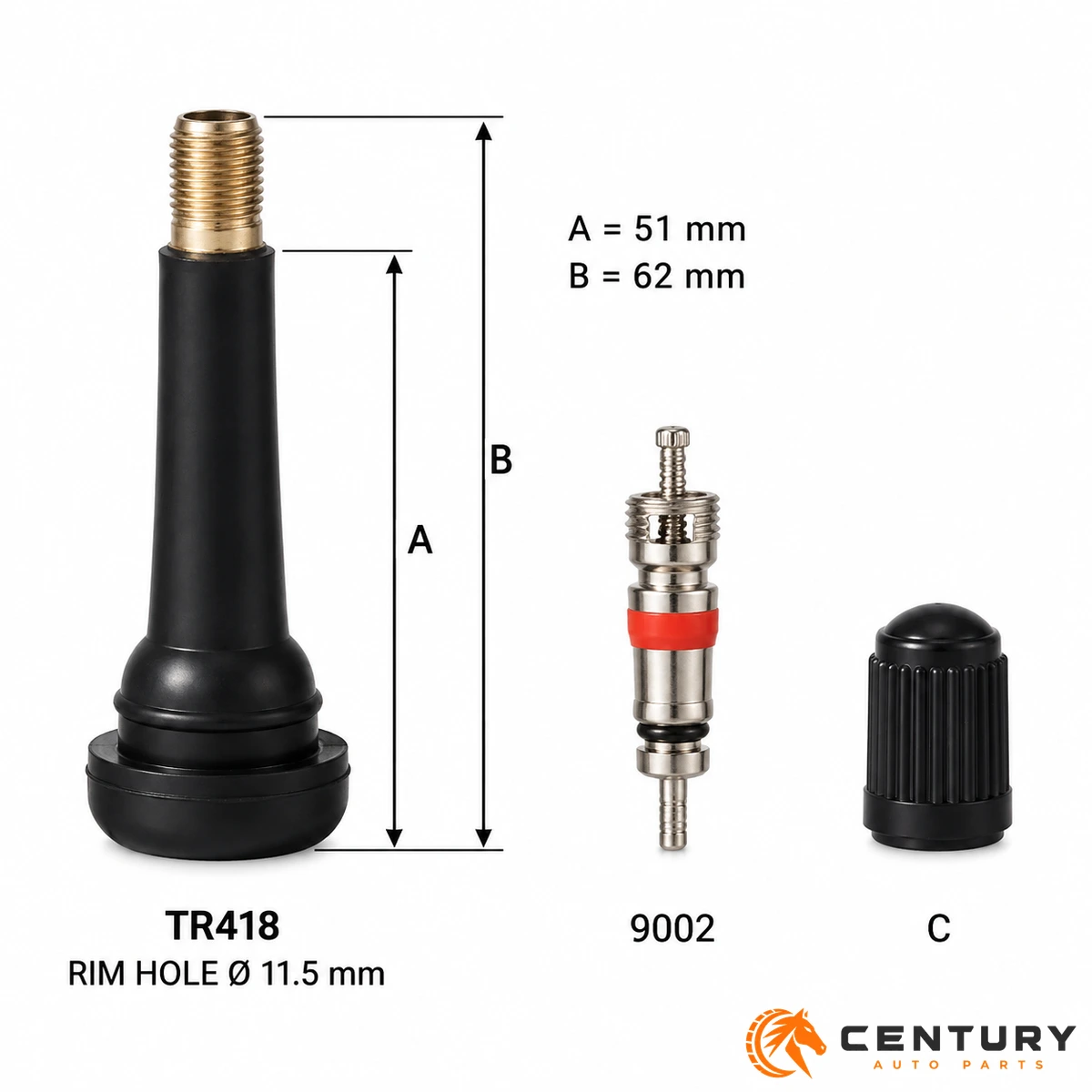 TR418 Snap-In Valve 2