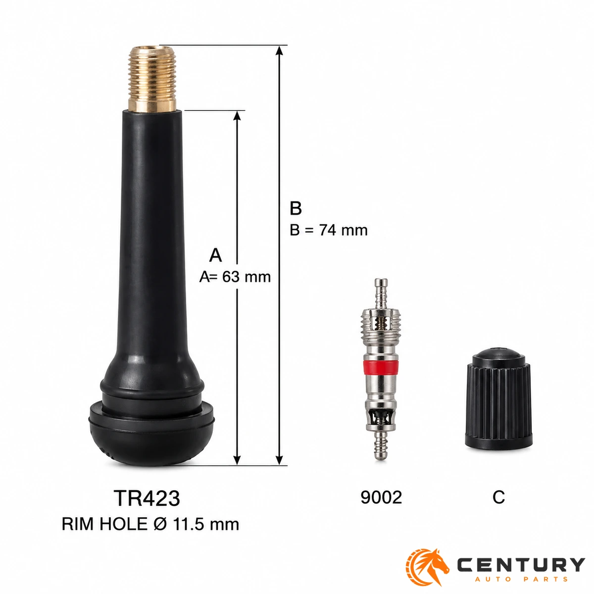 TR423 Snap-In Valve 2