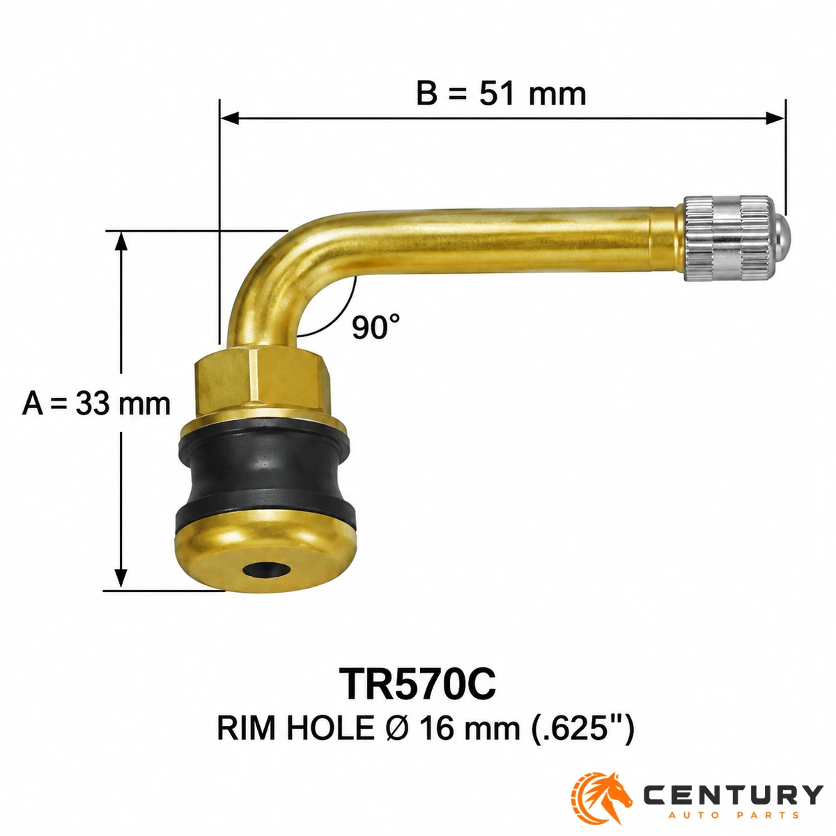 TR570C Clamp-In Valve 2
