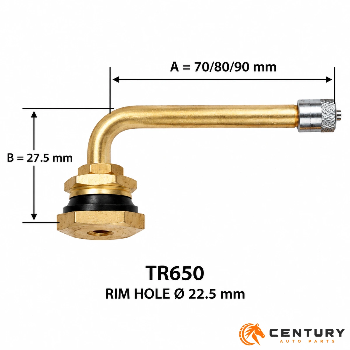 TR650 Tubeless Valve 2