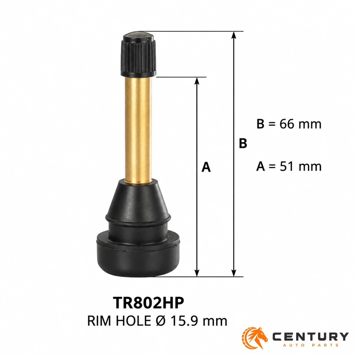 TR802HP High Pressure Snap-In Valve 2