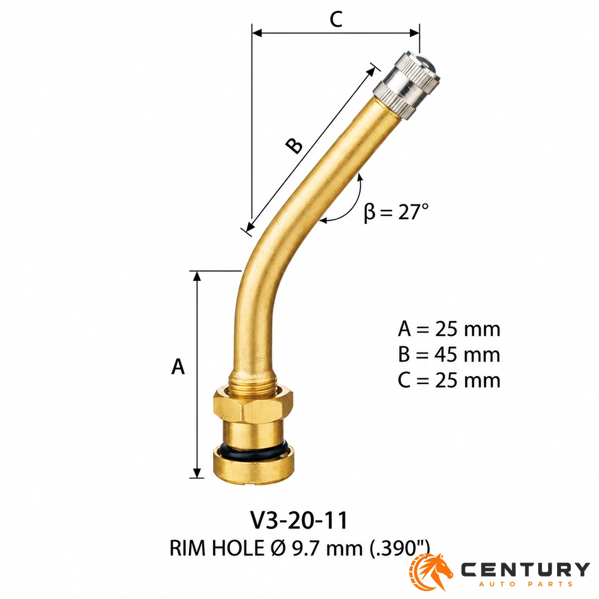 V3-20-11 Clamp-In Valve 2